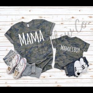 Mama Tshirt, Mamas Boy Tshirt, Mamas Girl Tshirt